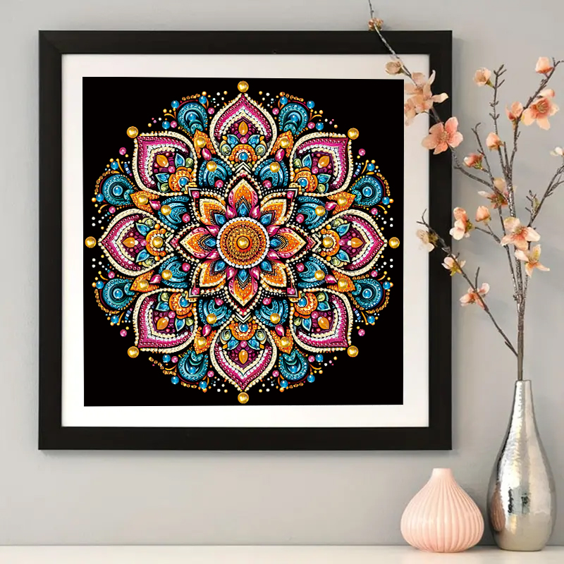 5d diy pintura diamante flor k - Embellishment Crafts avaliação e preço