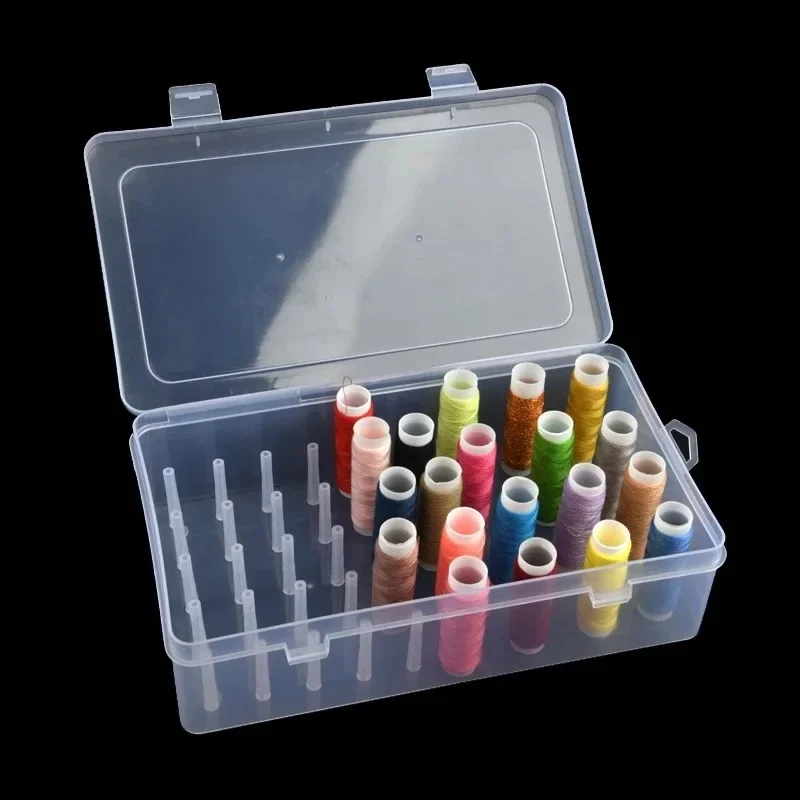 Nova caixa de linha de costura - Craft Embellishment Storage avaliação e preço