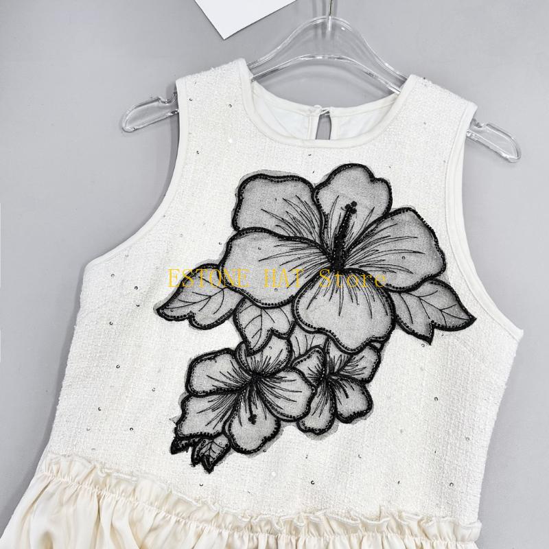 49mf remendos costura floral e - Applique Patch Flower avaliação e preço