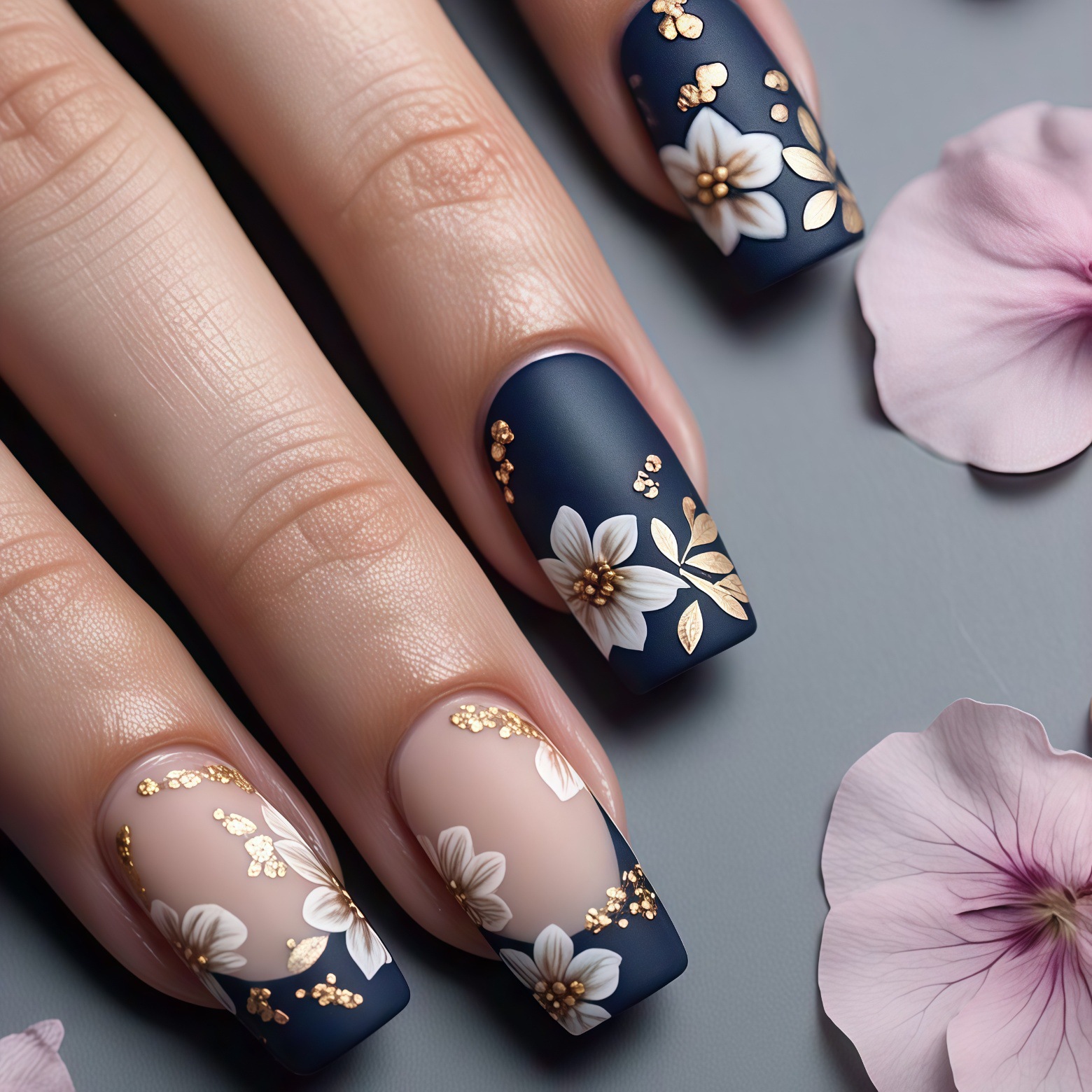 Unhas falsas banhadas a ouro 3 - Embroidery Embellishments avaliação e preço
