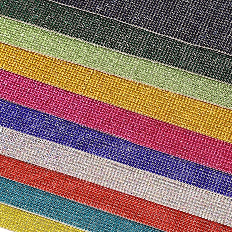 12x20cm auto adesivo strass ad - Hotfix Rhinestone Sheet avaliação e preço