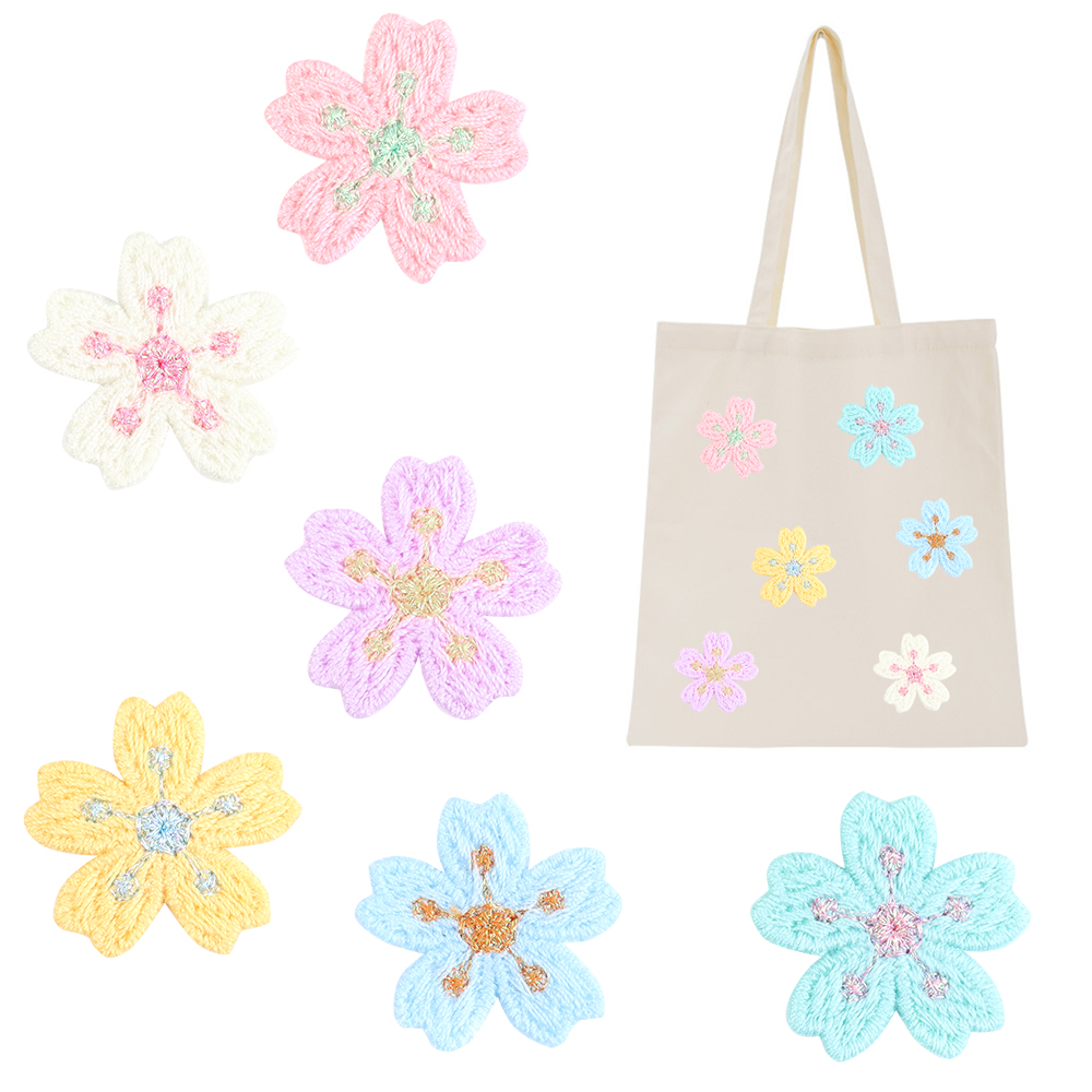 20 pçs/lote colorido 2.4cm bor - Applique Patch Flower avaliação e preço